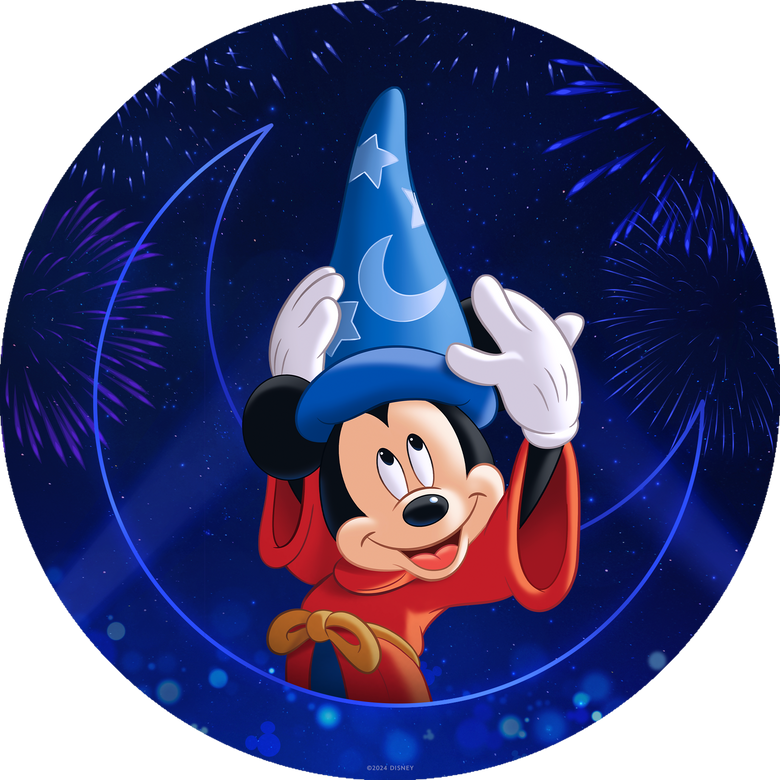 Mickey Mouse as Sorcerer's Apprentice in Fantasia