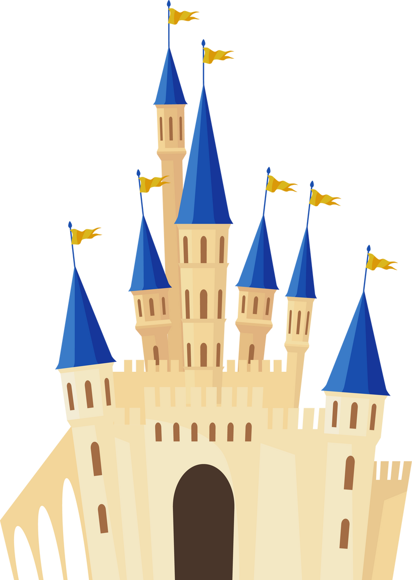 Enchanting Castle Illustration